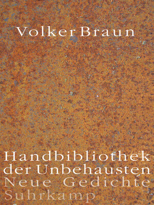 cover image of Handbibliothek der Unbehausten